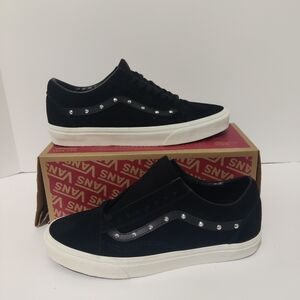 Men's Vans Old Skool Vn0A2Z42CJI Size 9 Spikes Black New In Box
